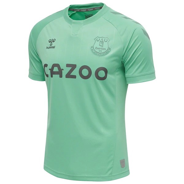 Camiseta Everton Replica Tercera Ropa 2020/21 Verde